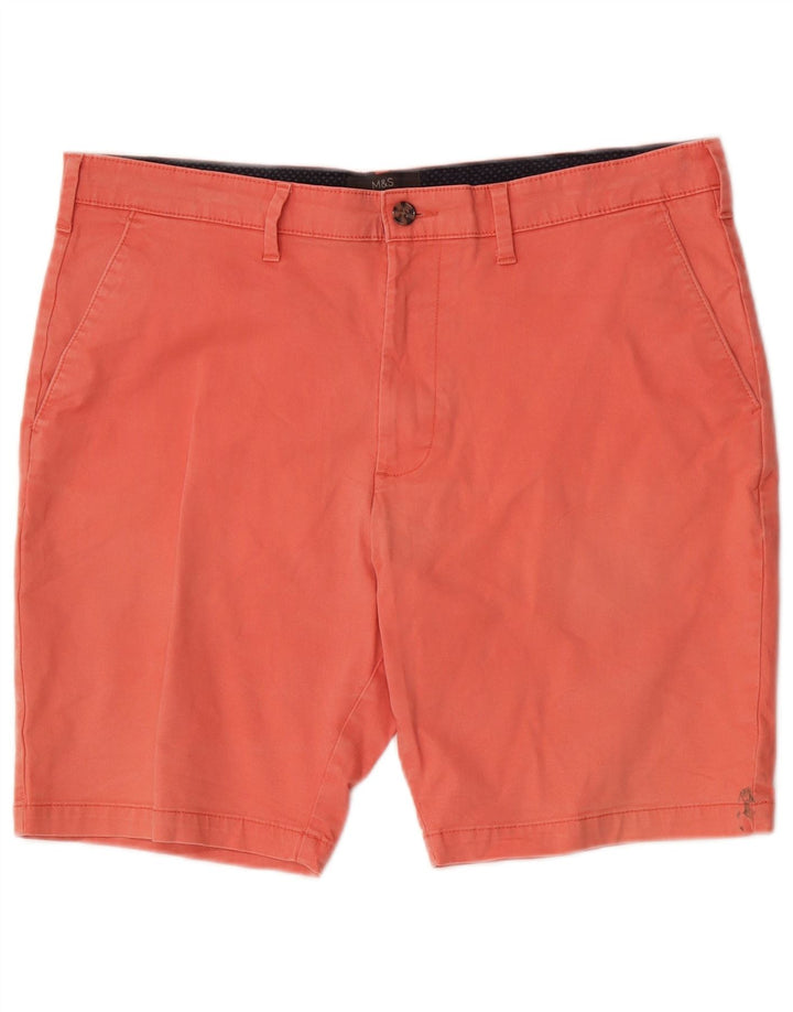 Męskie spodenki Chino Marks & Spencer W36, duże, różowe, bawełniane