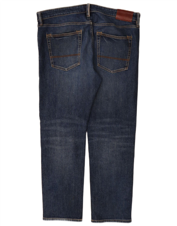 Marks & Spencer Męskie jeansy slim W36 L29 Niebieskie bawełniane