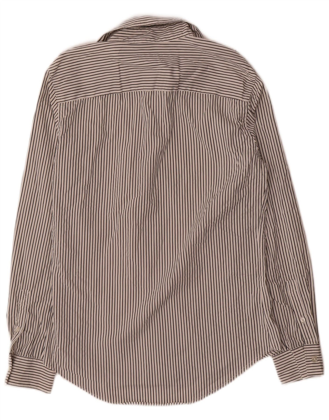 Koszula męska Zara Super Slim Fit w średnie białe prążki