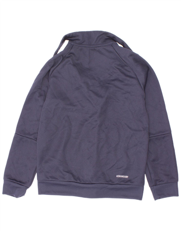 Adidas Chłopięca Kurtka Dresowa Aeroready Top 7-8 Lat Granatowa Poliester