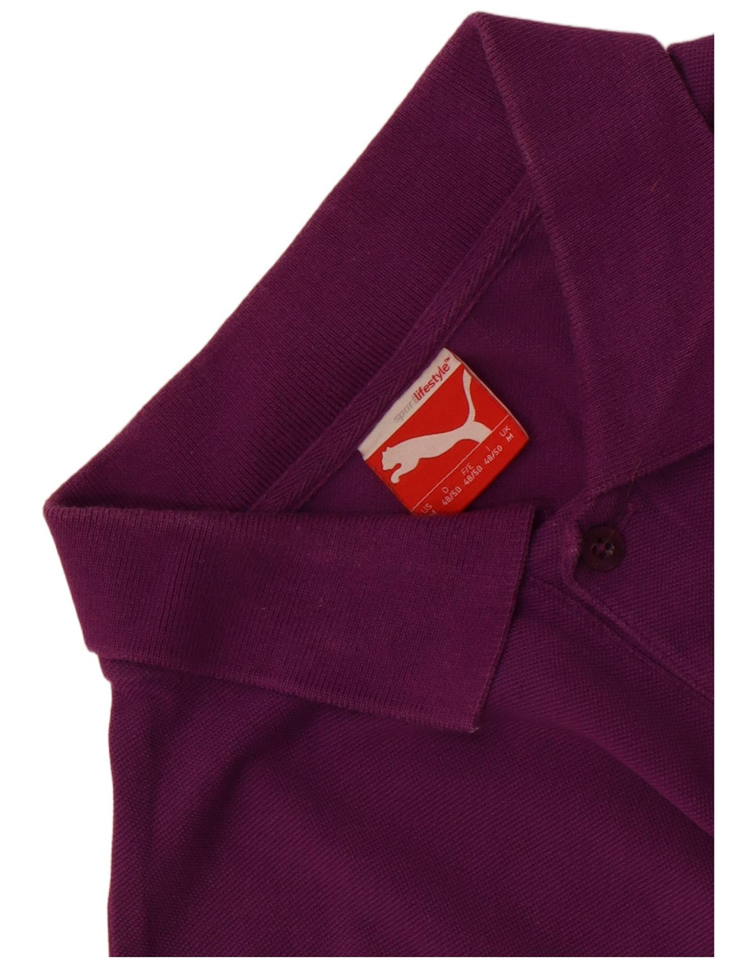 Męska koszulka polo Puma, średni fiolet