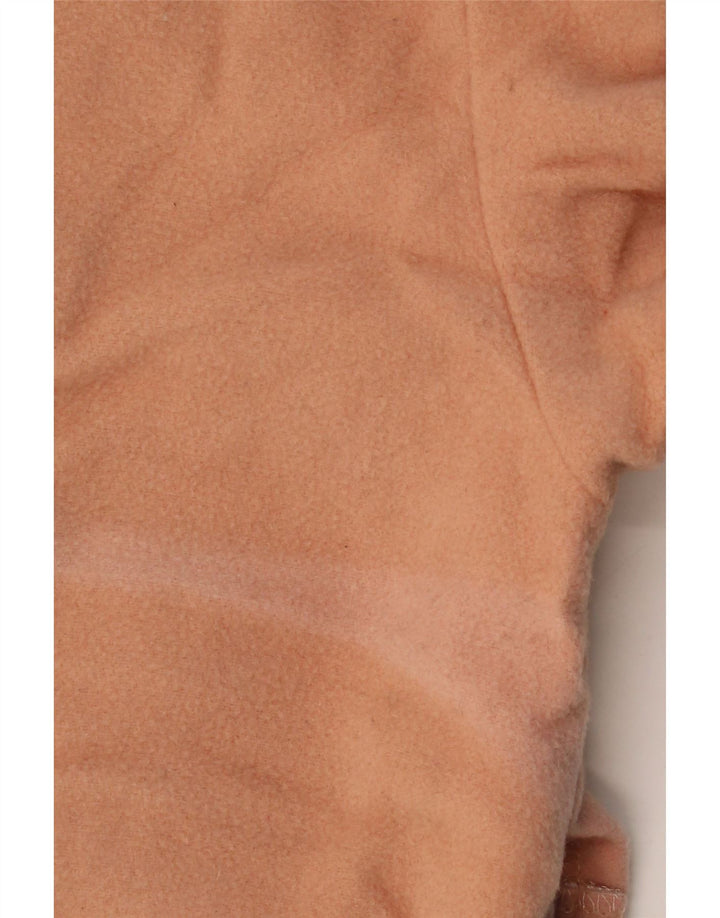 Klasyczny damski płaszcz polarowy UK 18 XL, różowy