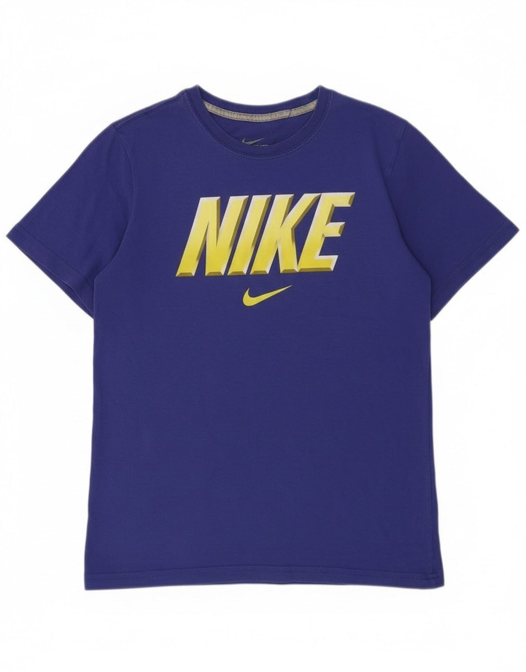 Chłopięcy T-shirt z grafiką Nike na 10-11 lat, średni fiolet