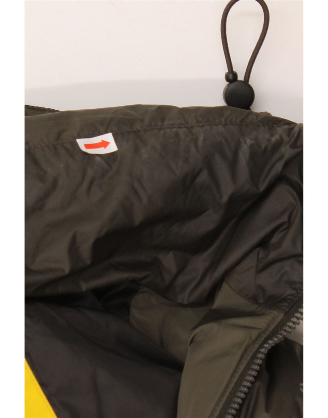 Damski ocieplany płaszcz z kapturem G-STAR UK 14, średni poliester khaki