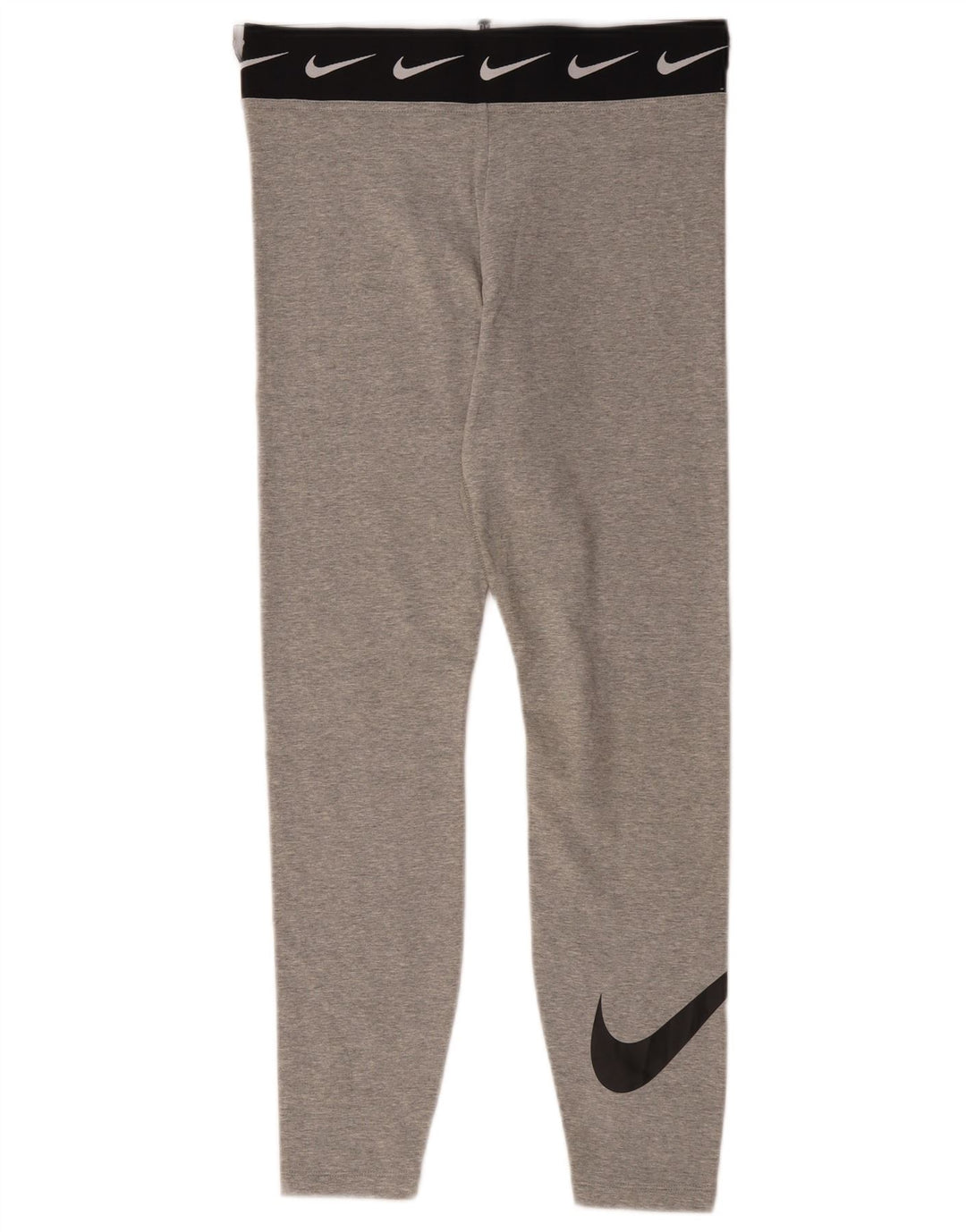 Damskie legginsy Nike Graphic UK 14, duże, szare, bawełniane