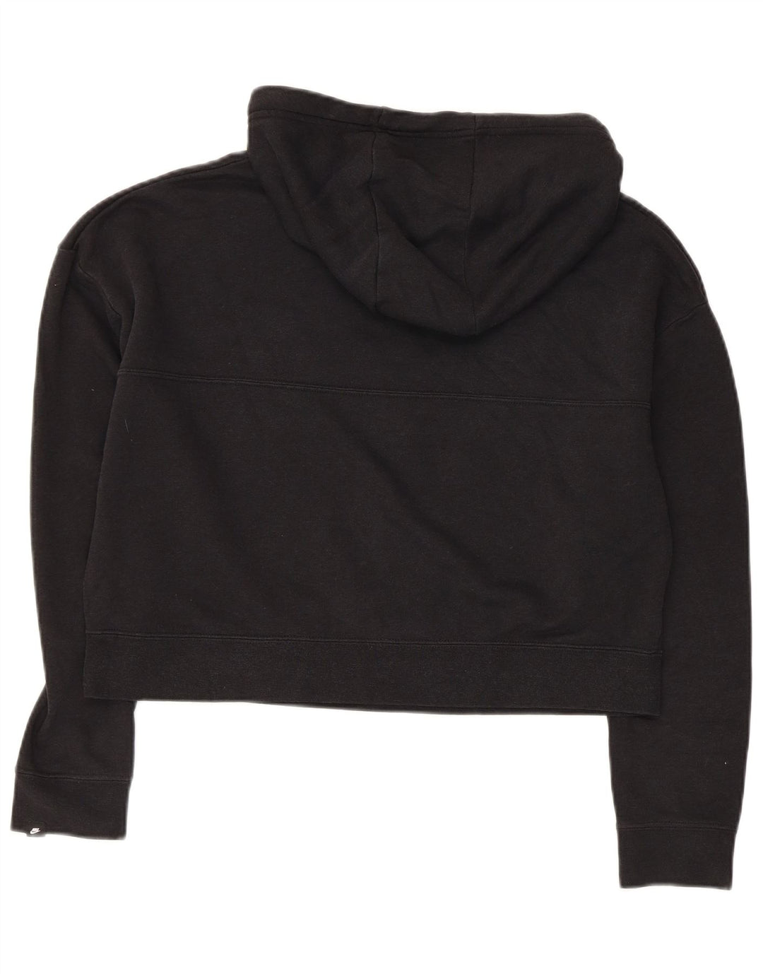 Damska bluza z kapturem Nike z grafiką, mała czarna