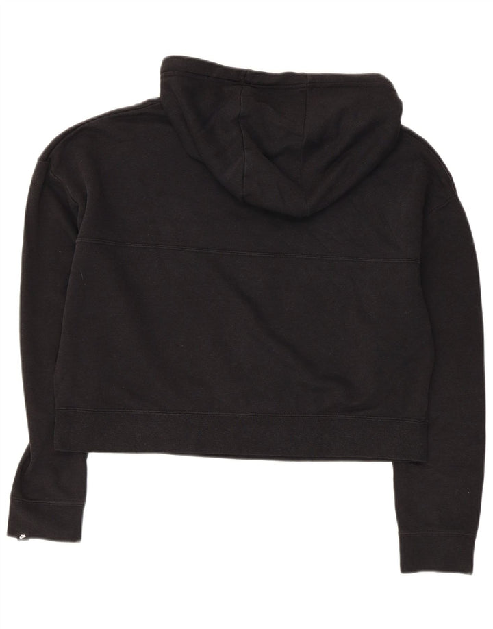 Damska bluza z kapturem Nike z grafiką, mała czarna