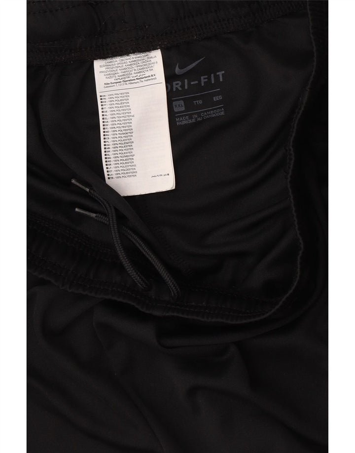 Męskie spodenki sportowe Nike Dri Fit 2XL, czarny poliester