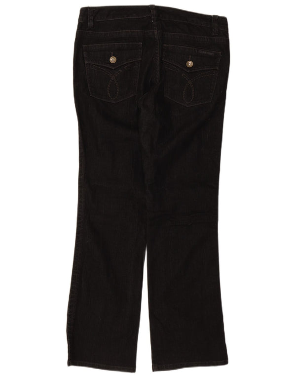 Dżinsy damskie Calvin Klein Bootcut US 12 Large W34 L32 Czarne bawełniane