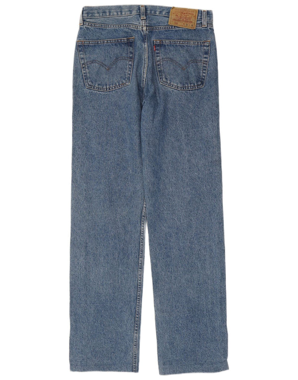 Męskie jeansy LEVI'S 501 Straight W32 L32 Niebieskie bawełniane