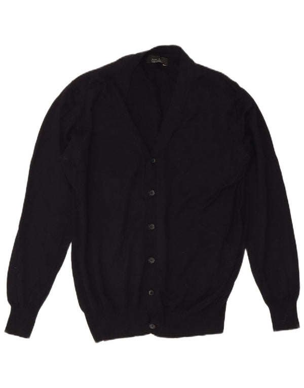 Sweter męski Zara XL w kolorze granatowym