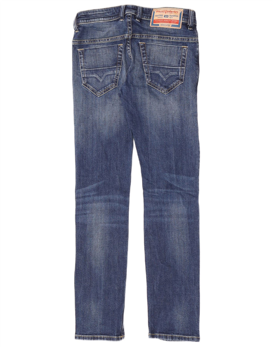 Diesel Męskie Thommer Slim Jeans W28 L30 Niebieskie bawełniane