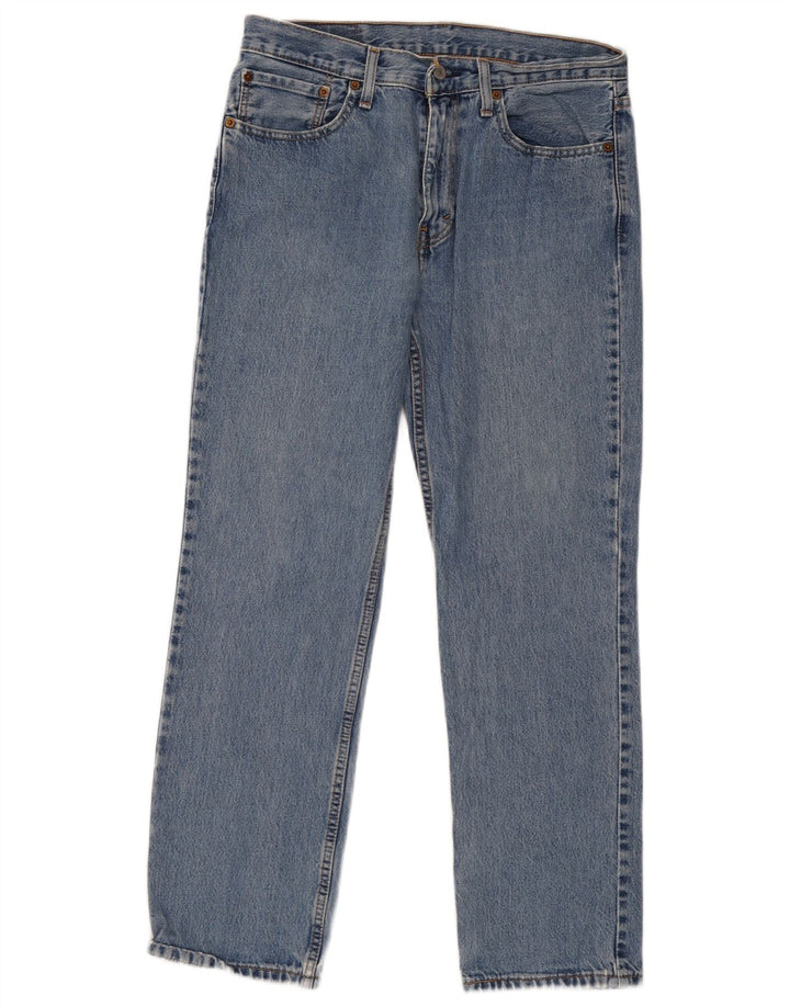 Męskie jeansy Levi's 515 Slim Tapered W32 L30 Niebieska bawełna