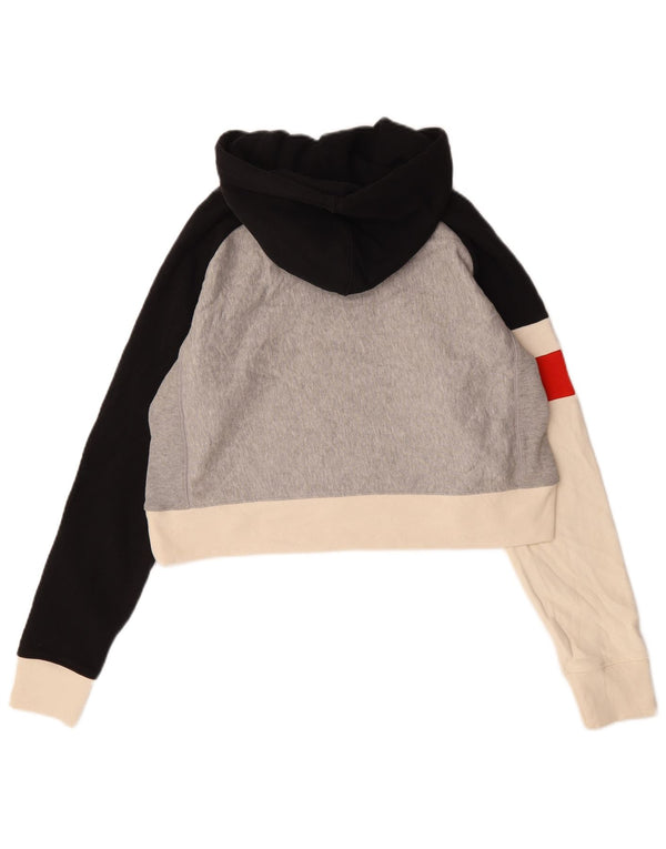 Damski sweter z kapturem Champion, oversize, UK 10, mały, wielokolorowy