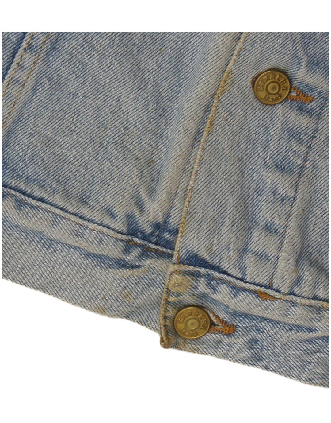 Męska kamizelka dżinsowa Carrera UK 14, średnia niebieska bawełna