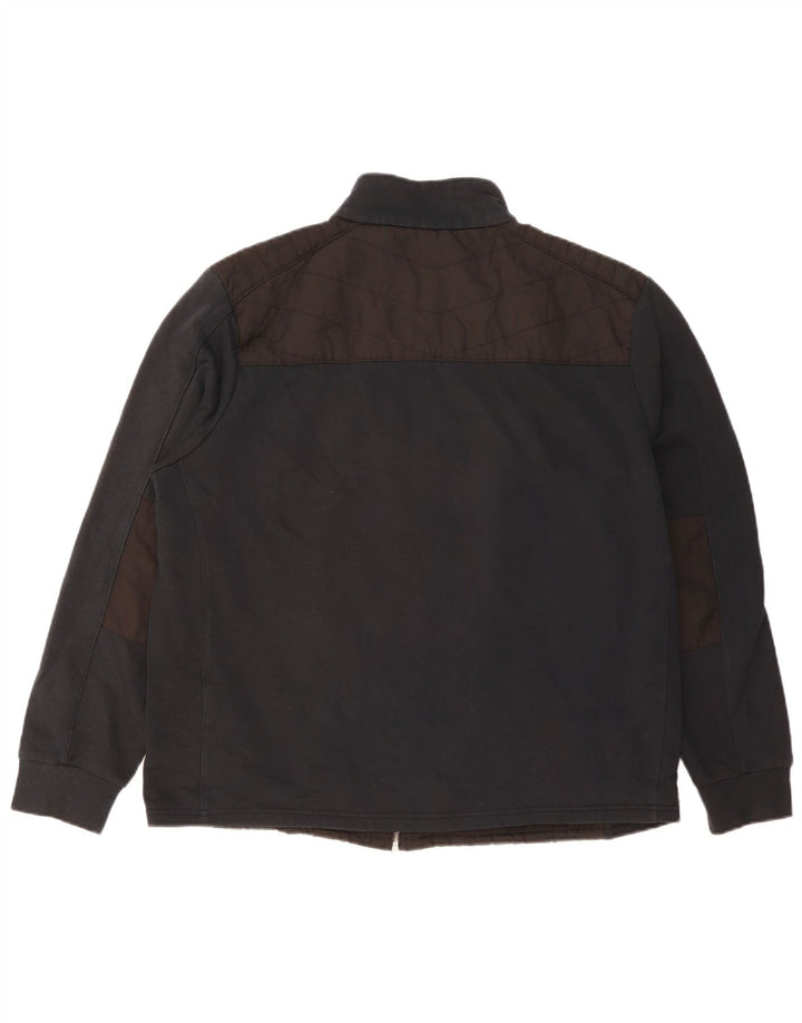 Marks & Spencer Męska niebieska kurtka bomber Harbor UK 42 XL w kolorze brązowym