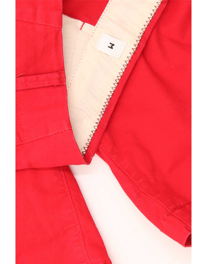 Męskie spodenki chino Jack & Jones, średnie W32, czerwone, bawełniane