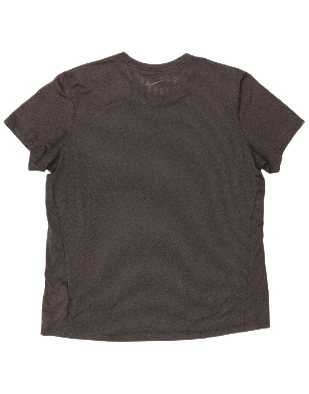 Męski T-shirt Nike Dri Fit Top XL Szary poliester z blokami kolorów
