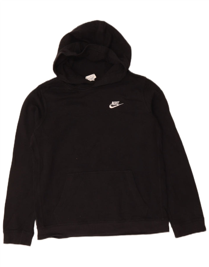 Chłopięcy sweter z kapturem NIKE 13-14 lat XL, czarny, bawełniany