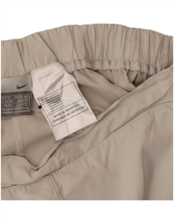 Damskie spodenki sportowe Nike UK 8/10, małe, szare, poliestrowe
