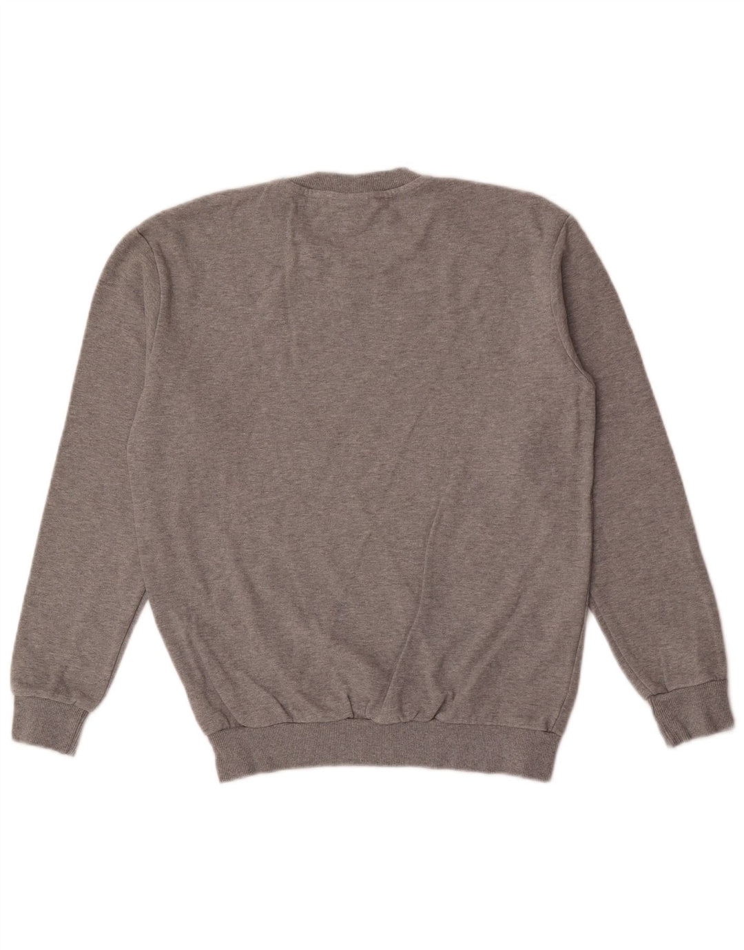 Męski sweter Zara z okrągłym dekoltem, średnioszary, nakrapiany