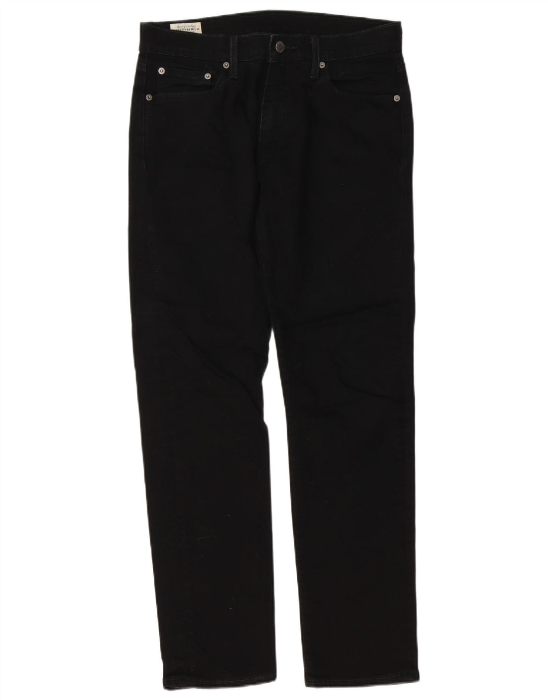 Męskie jeansy Levi's 502 Tapered W30 L29 Czarna bawełna