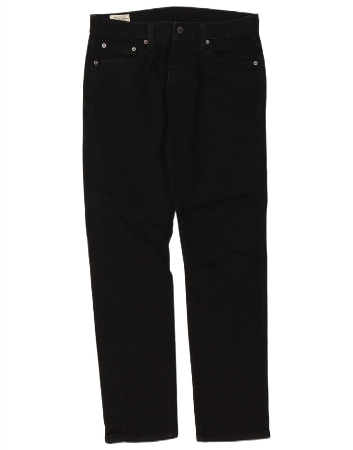 Męskie jeansy Levi's 502 Tapered W30 L29 Czarna bawełna