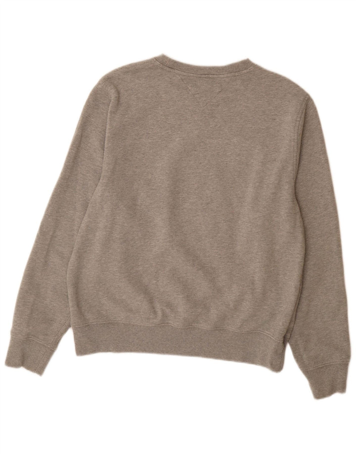 Damska bluza z grafiką TOMMY HILFIGER UK 14, średnia szara bawełna