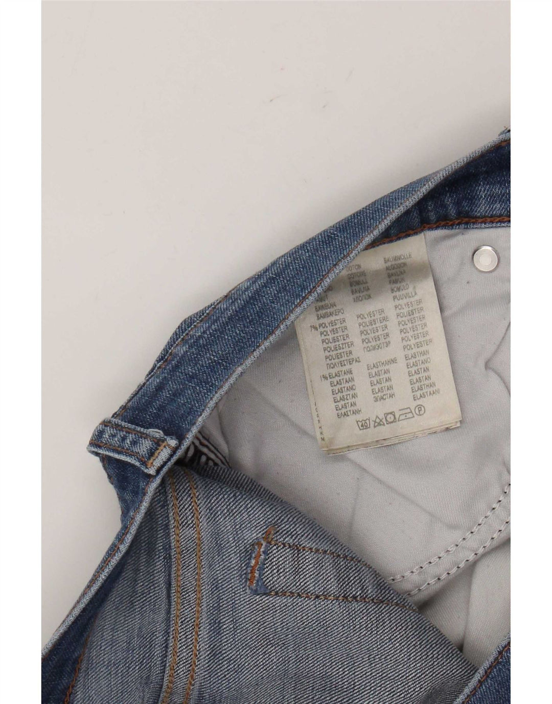 Wrangler Męskie dżinsy Bootcut Jacksville W36 L30 Niebieskie bawełniane