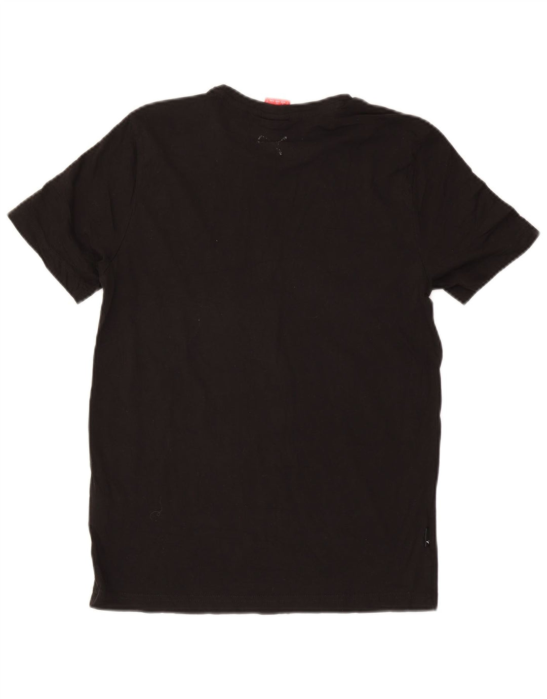 Męski T-shirt z grafiką Puma, mały, czarny, bawełniany