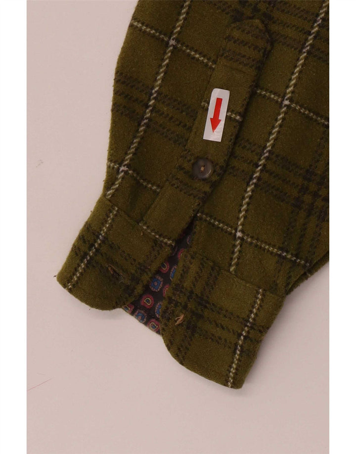 Wampum Męska koszula oversize XL w zieloną kratę
