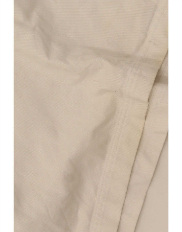 Crew Clothing Męska koszula pulowerowa, duża, bawełniana w białe paski