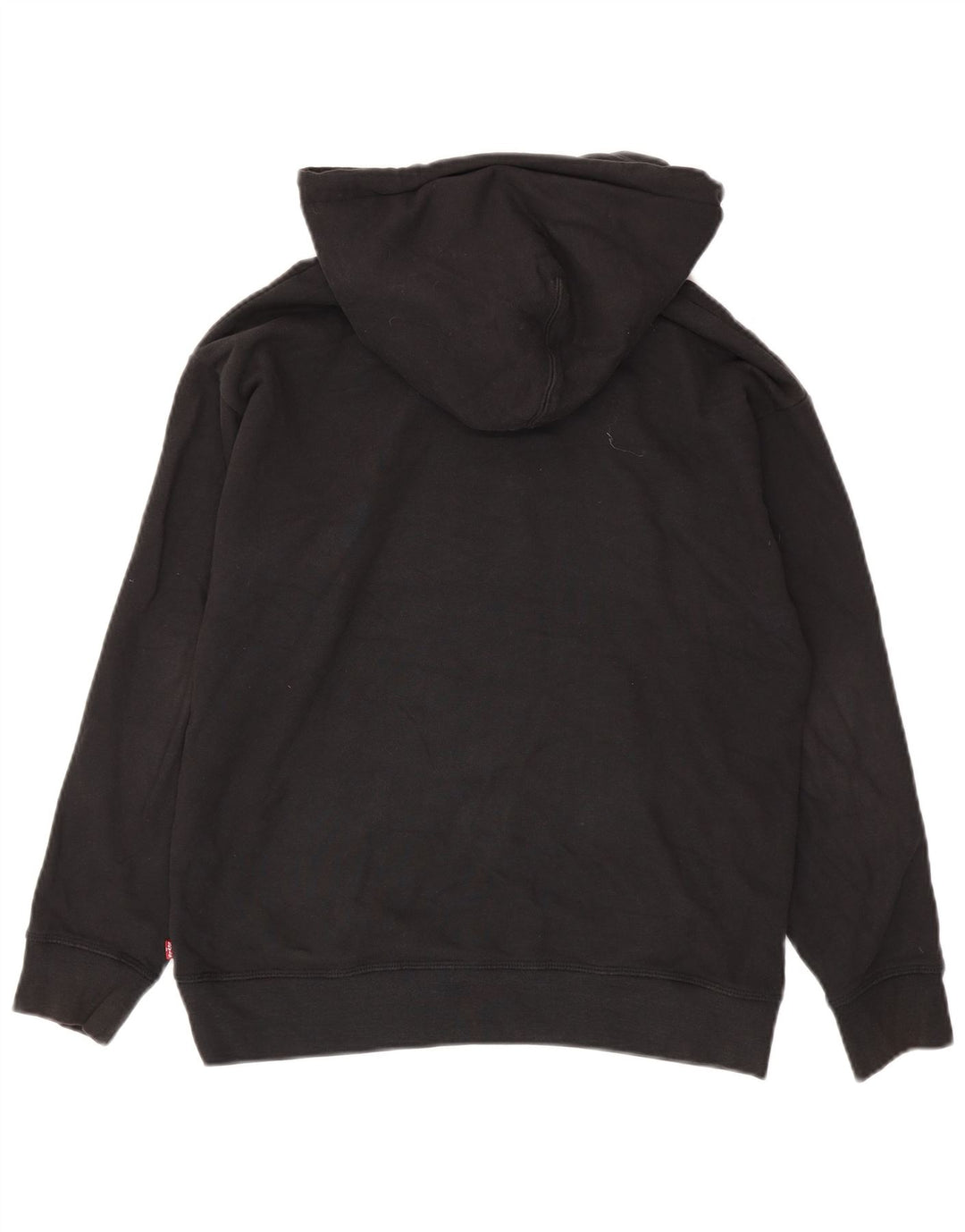 Męski sweter z kapturem i grafiką, duży, Levi's, mały, czarny