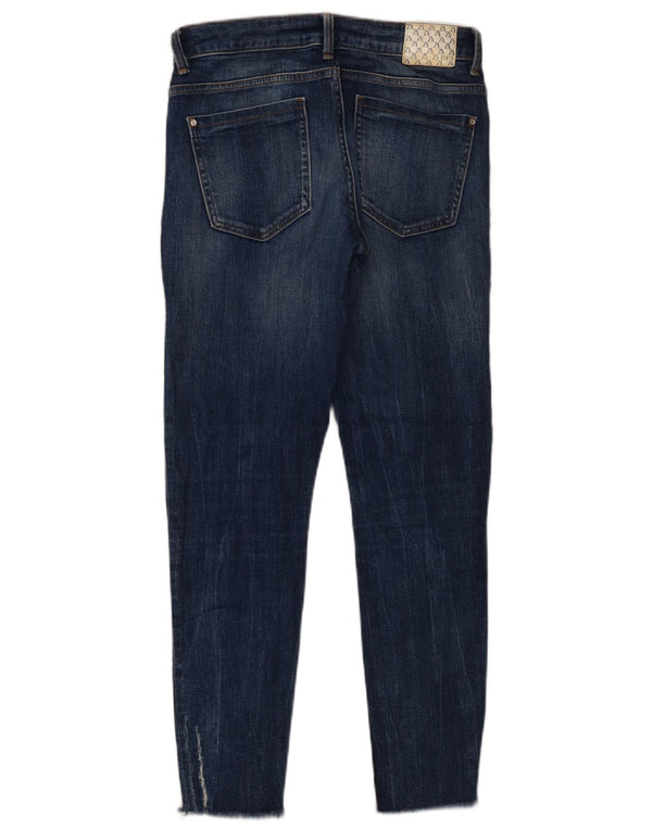 Zara Womens Skinny Jeans EU 36 XS W26 L27 Blue Cotton