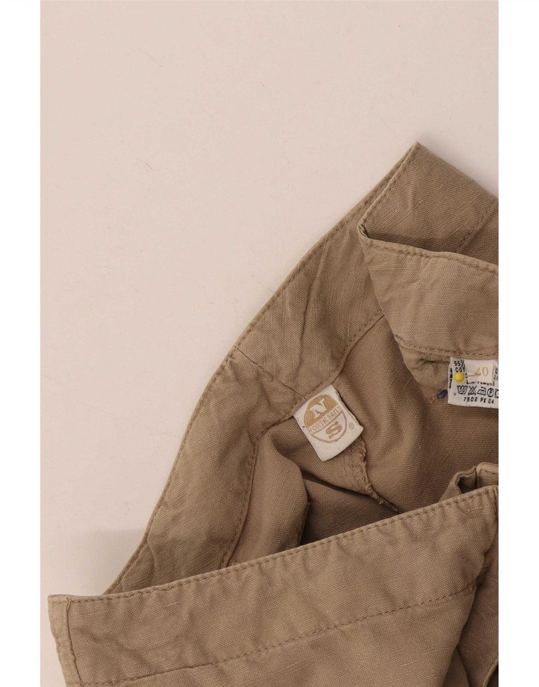 Damskie spodnie Capri North Sails EU 40 Medium W30 L22 Beżowa bawełna