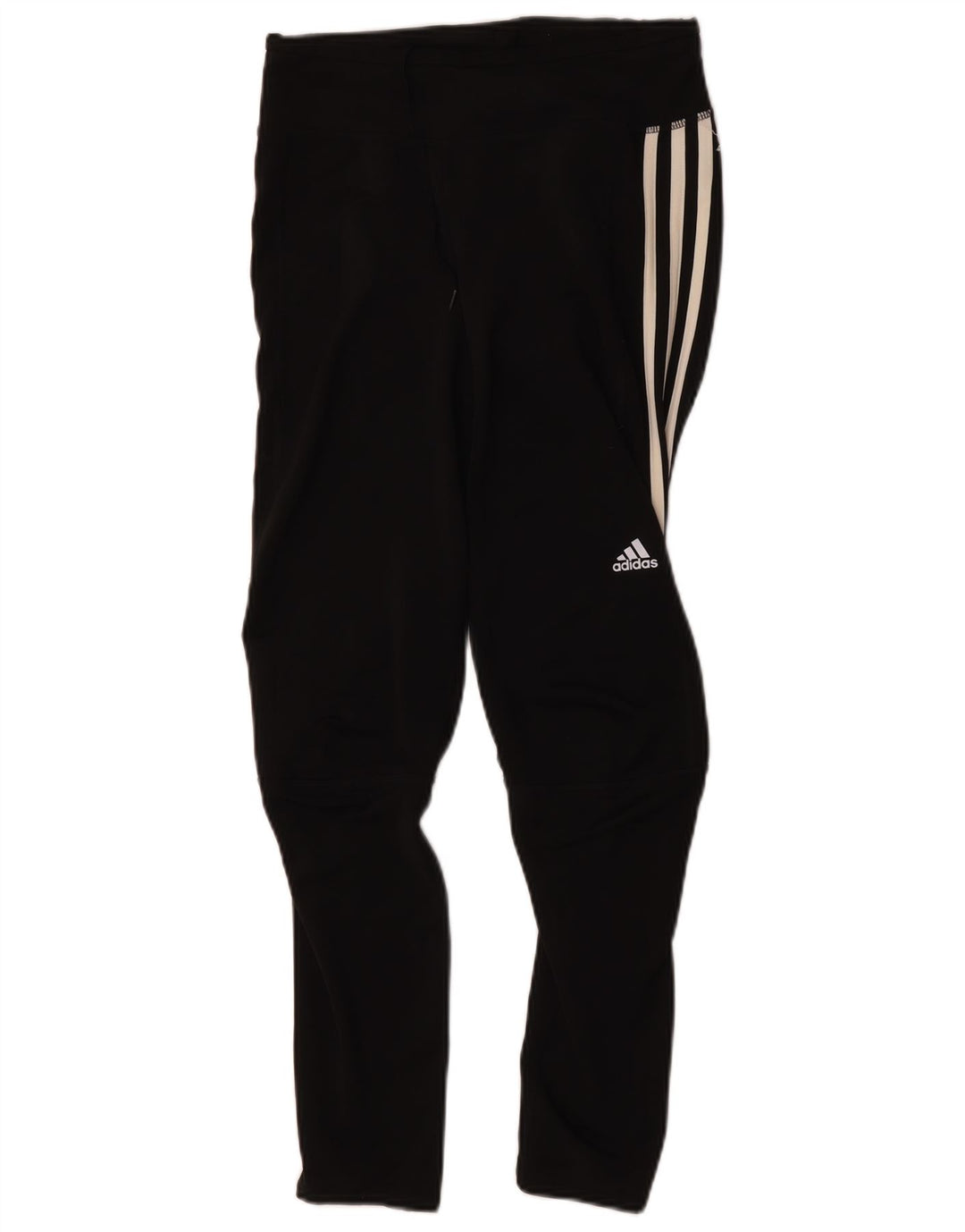Damskie legginsy Adidas Response UK 10 Małe, czarne, poliestrowe sportowe