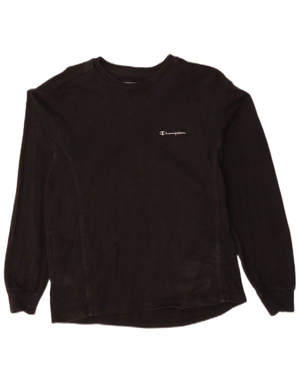 Damska bluza Champion UK 14, średnia czarna bawełna