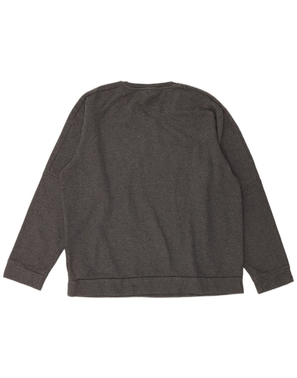 Adidas Męska Bluza Sweter XL Szara Bawełna