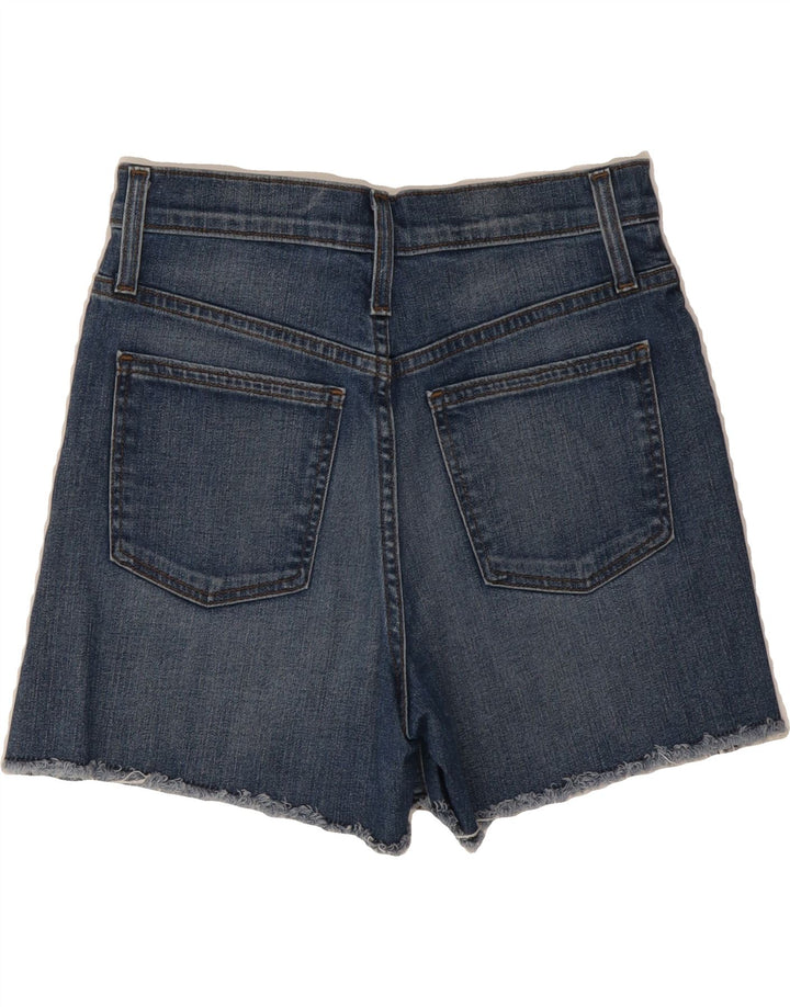 J. CREW Womens Denim Shorts W26 Small Blue Cotton Vintage J. Crew and Second-Hand J. Crew from Messina Hembry 