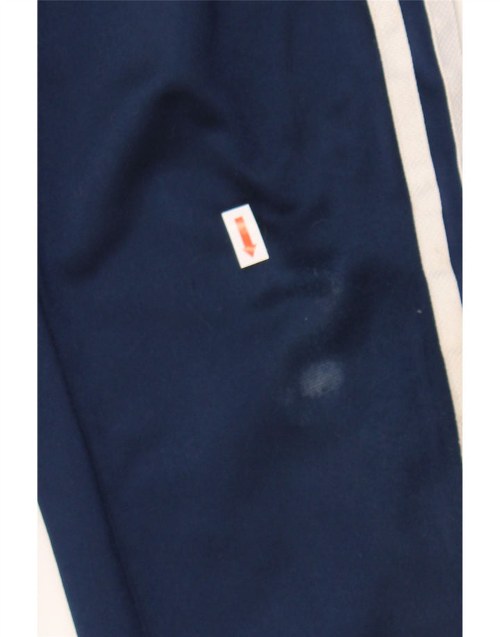 ADIDAS Boys Tracksuit Trousers Joggers 11-12 Years  Navy Blue Polyester Vintage Adidas and Second-Hand Adidas from Messina Hembry 