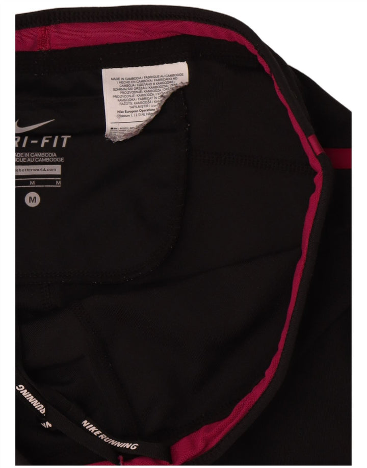 Damskie legginsy Nike Dri Fit Capri UK 12, średnie czarne