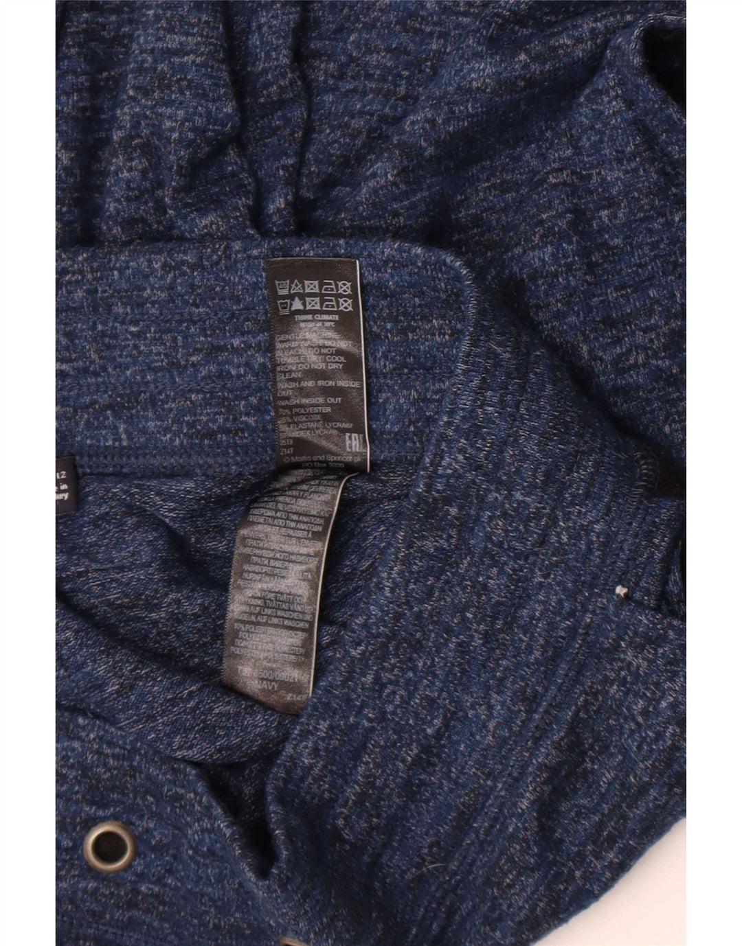 Damskie spodnie dresowe Marks & Spencer Joggers UK 12 Średni granat