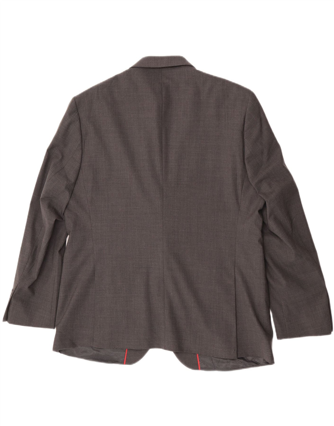 Marks & Spencer Męska marynarka zapinana na 2 guziki UK 44 XL, szara wełniana kratka