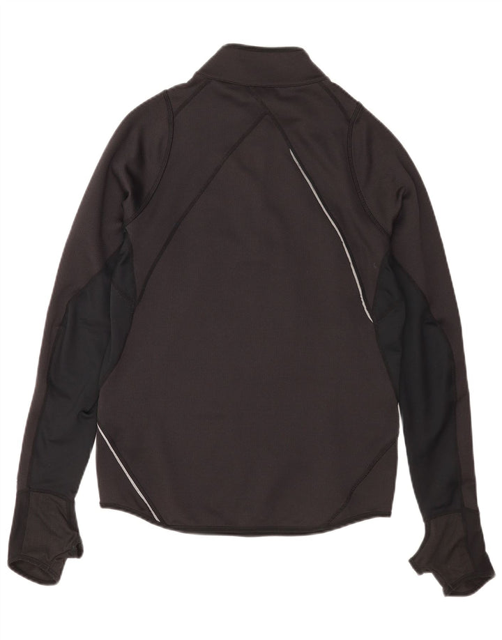 Męski dres Nike z zamkiem błyskawicznym na szyi, UK 36/38, mały czarny blok kolorów