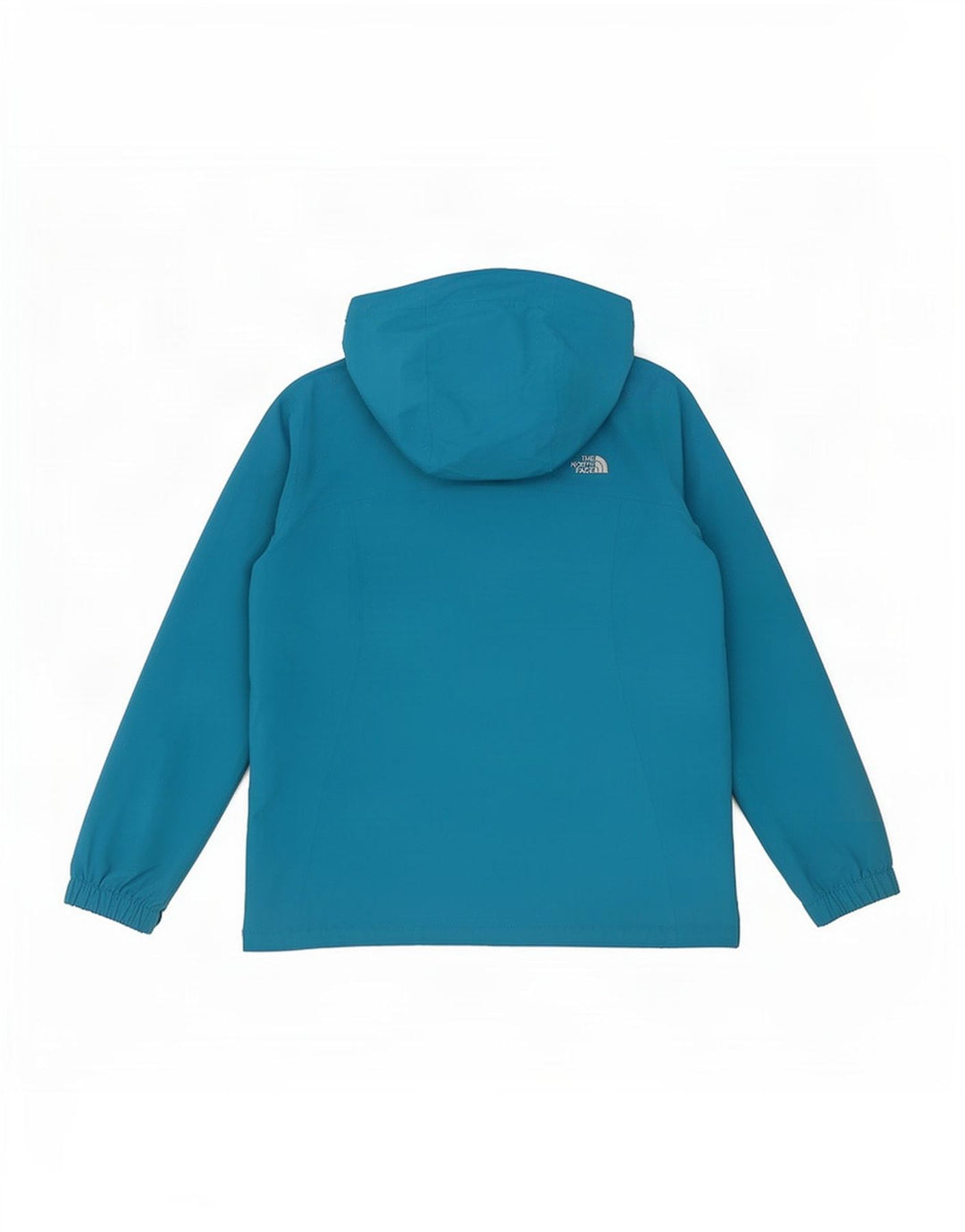 Damska kurtka przeciwdeszczowa z kapturem The North Face UK 16, duża, niebieska, poliestrowa
