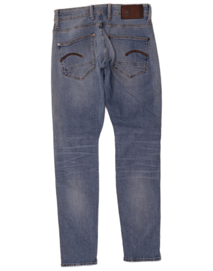 Damskie jeansy slim G-Star W28 L30 Niebieskie