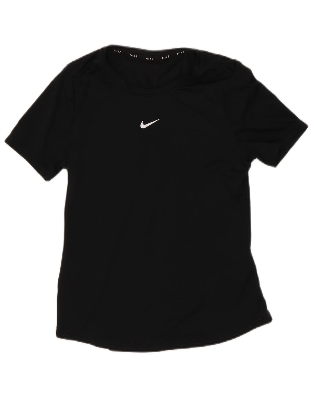 T-shirt dziewczęcy Nike Dri Fit, 10-11 lat, średni czarny poliester
