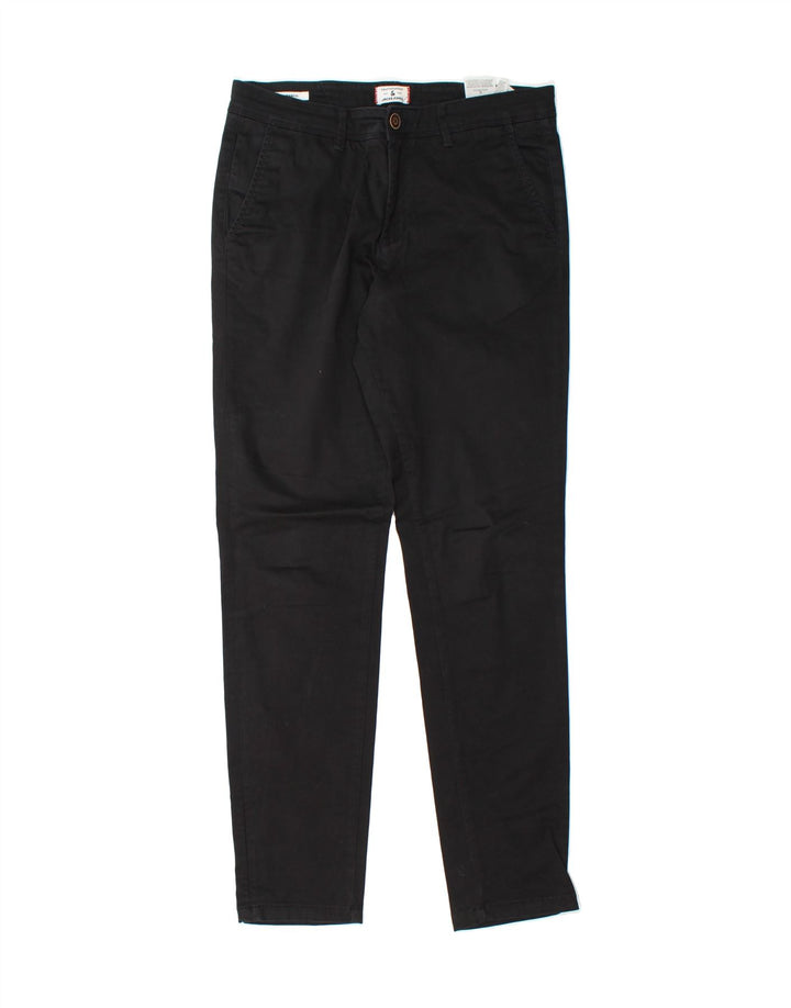 JACK & JONES Mens Marco Slim Jeans W30 L32  Black Cotton Vintage Jack & Jones and Second-Hand Jack & Jones from Messina Hembry 