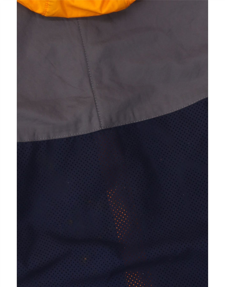 Męska bluza dresowa z kapturem do biegania Nike, duża, granatowa, z blokami kolorów