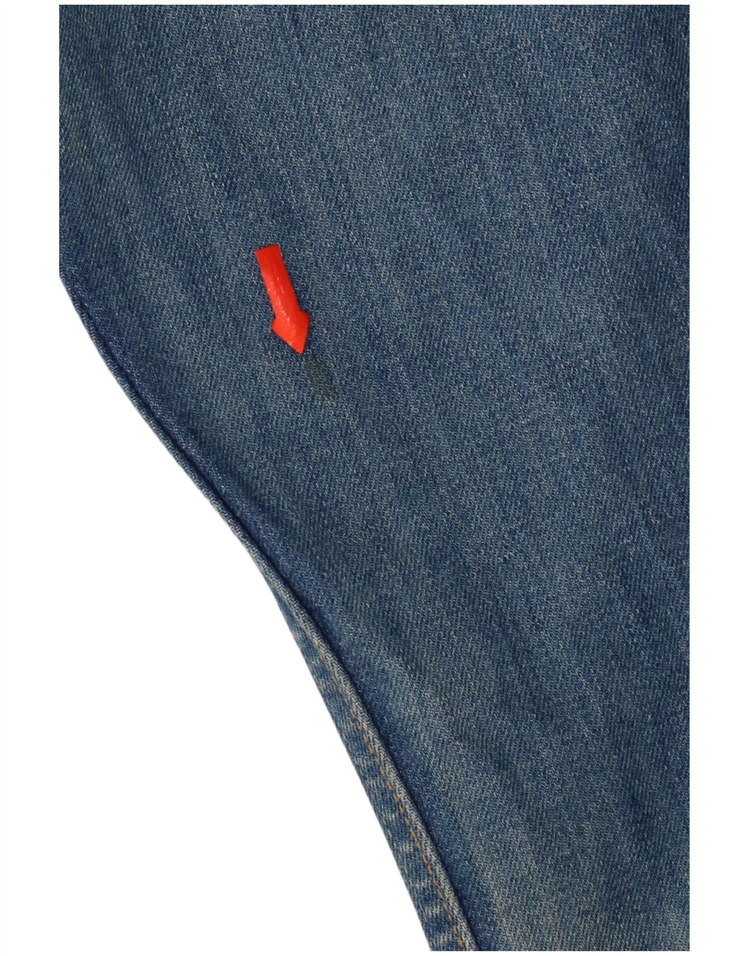 Męskie jeansy Levi's 501 Straight W27 L32 Niebieskie bawełniane